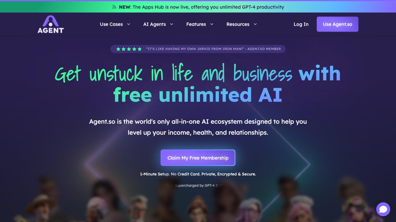 Agent.so - Trending AI tool for Chatbots and best alternatives