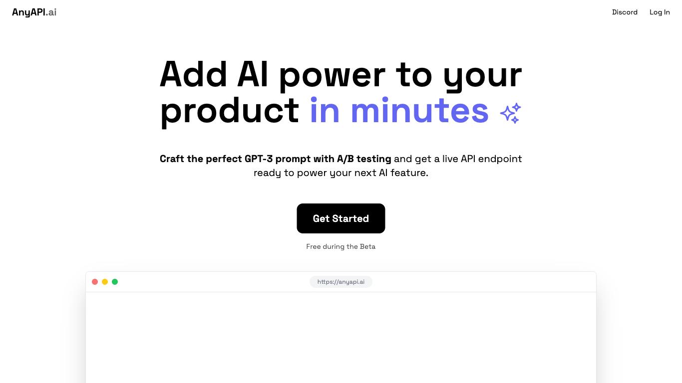 AnyAPI - Trending AI tool for Data analytics and best alternatives