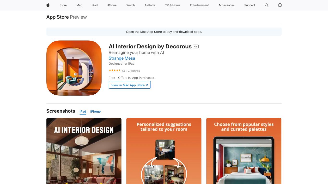 Decorous AI Home Makeovers - Trending AI tool for Interior design and best alternatives
