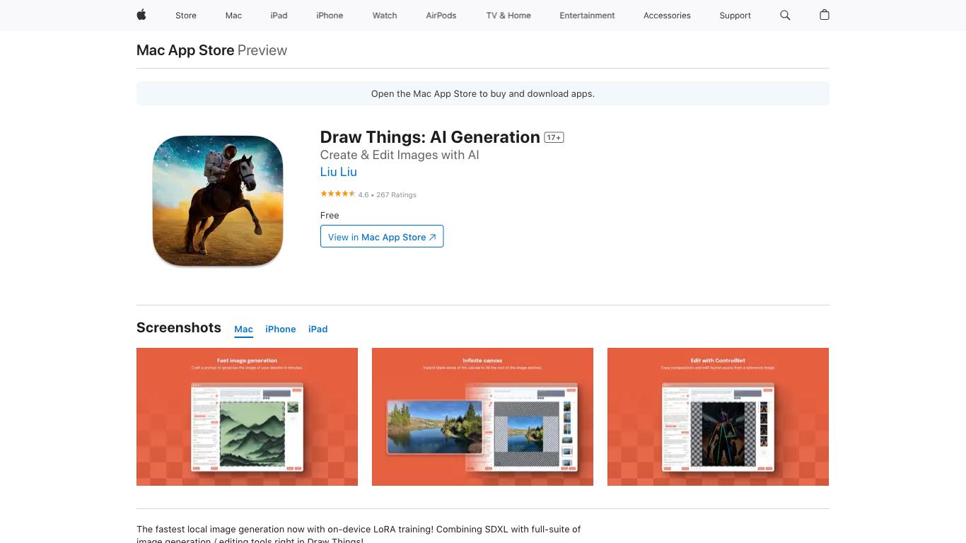 Draw Things AI Generation - Trending AI tool for Image generation and best alternatives