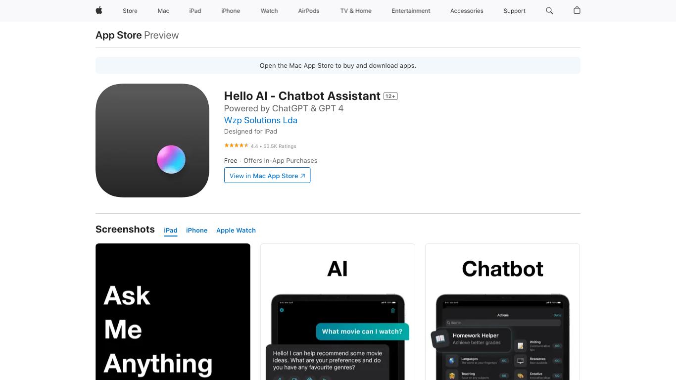 Hello AI - Trending AI tool for Conversations and best alternatives