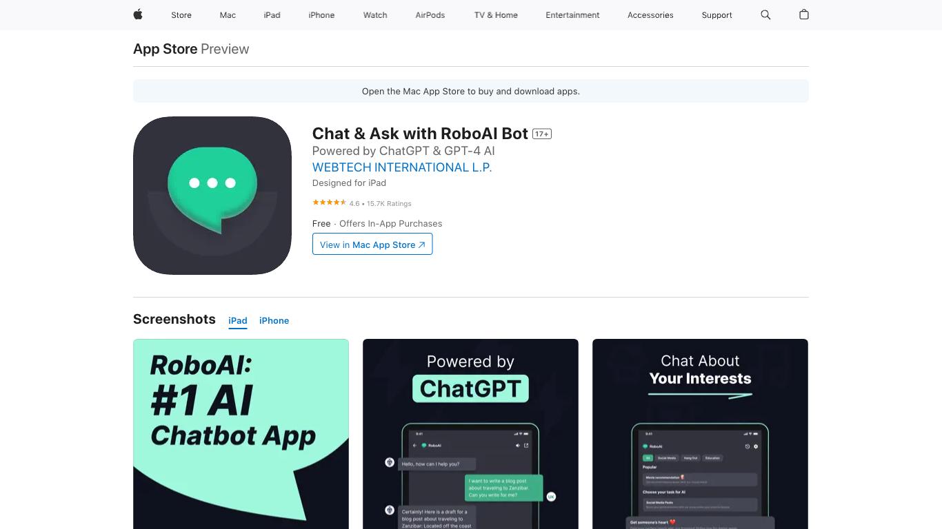 Roboco  - Trending AI tool for ChatGPT and best alternatives