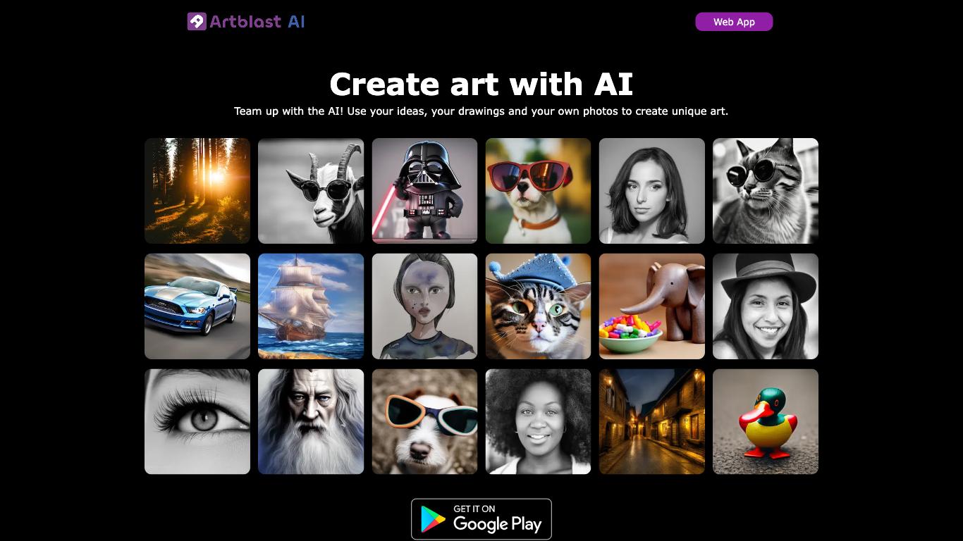 ArtblastAI - Trending AI tool for Image generation and best alternatives
