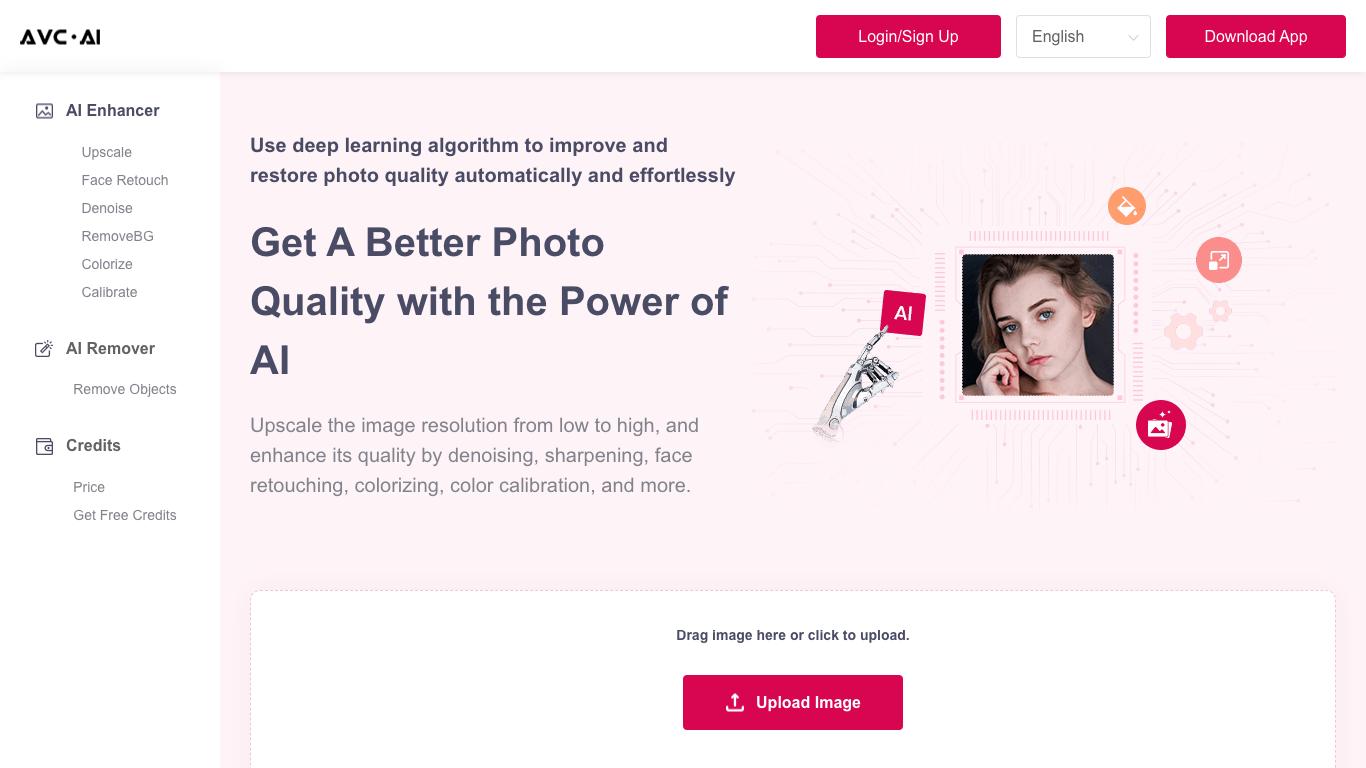AVC AI - Trending AI tool for Image editing and best alternatives