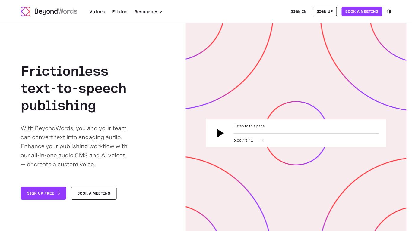 BeyondWords - Trending AI tool for Text to speech and best alternatives