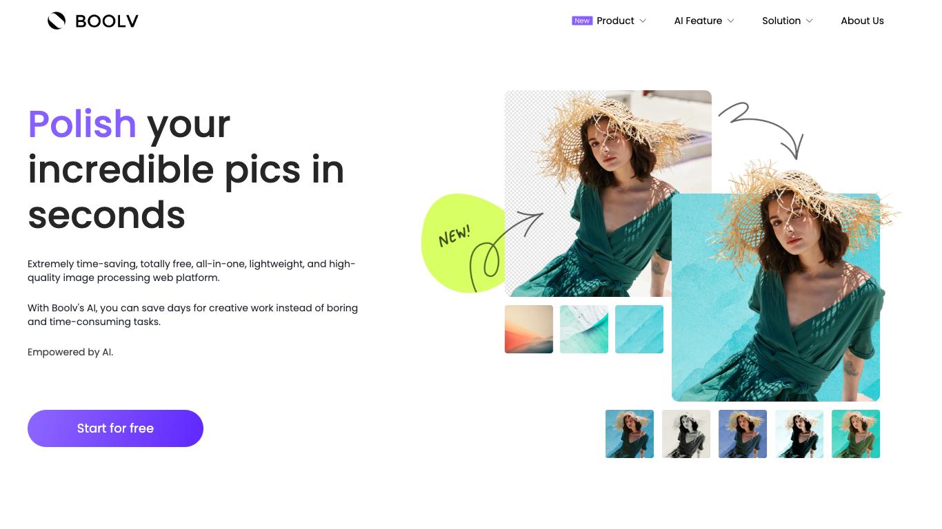 Boolpic - Trending AI tool for Image editing and best alternatives