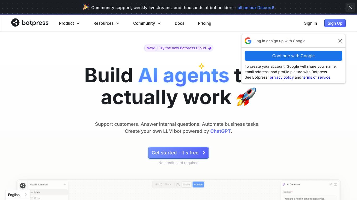 Botpress - Trending AI tool for Chatbots and best alternatives