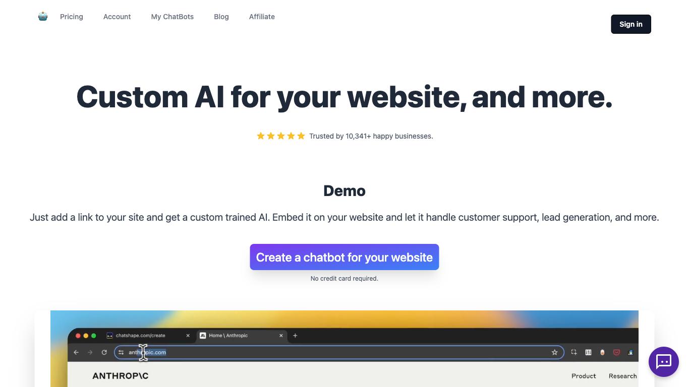 ChatShape - Trending AI tool for Chatbots and best alternatives