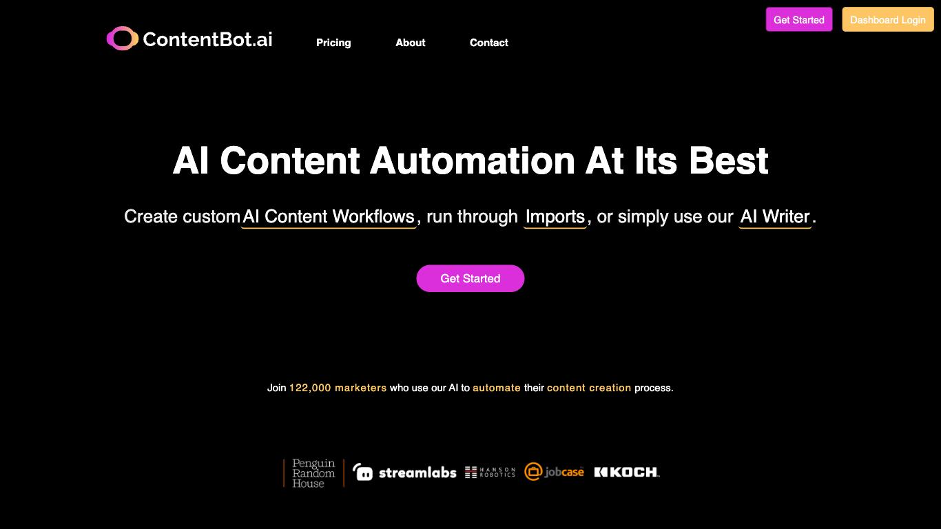 ContentBot - Trending AI tool for Content generation and best alternatives