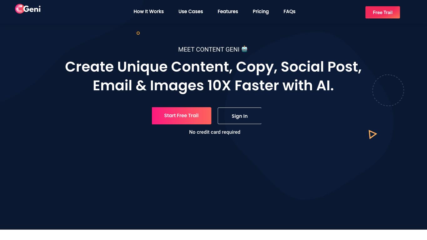 ContentGeni - Trending AI tool for Content generation and best alternatives