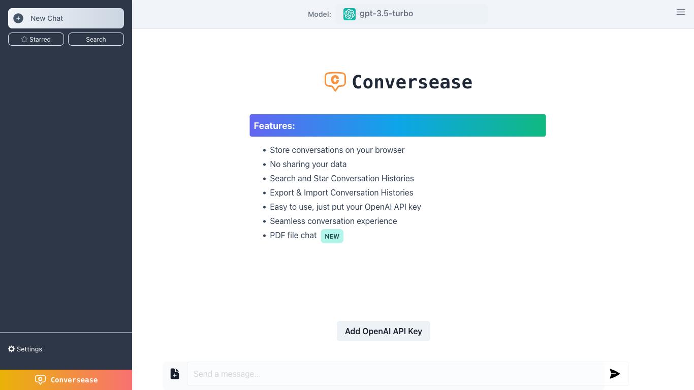 Conversease - Trending AI tool for ChatGPT and best alternatives