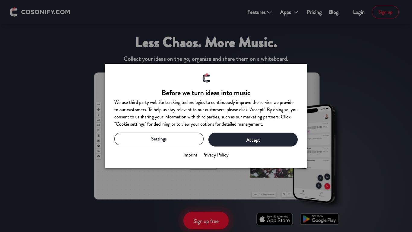 Cosonify - Trending AI tool for Music creation and best alternatives