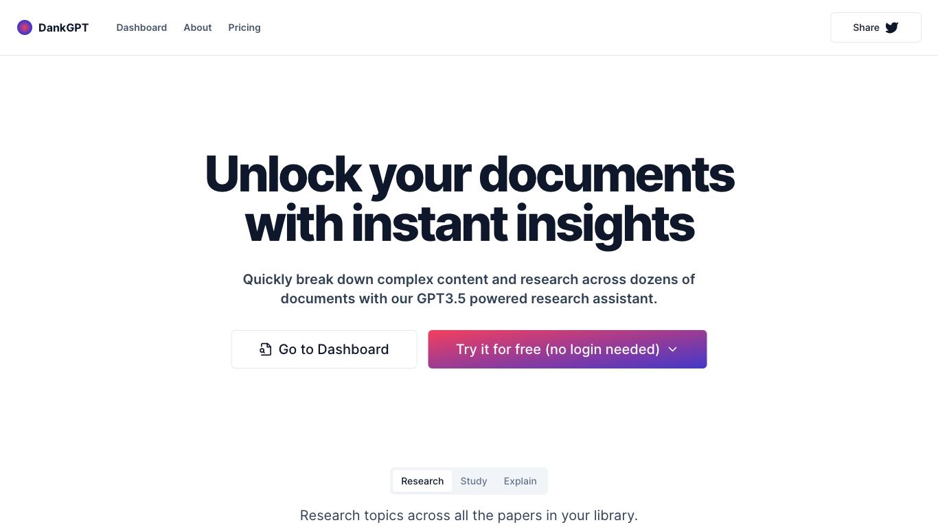 ScholarTurbo - Trending AI tool for Document Q&A and best alternatives