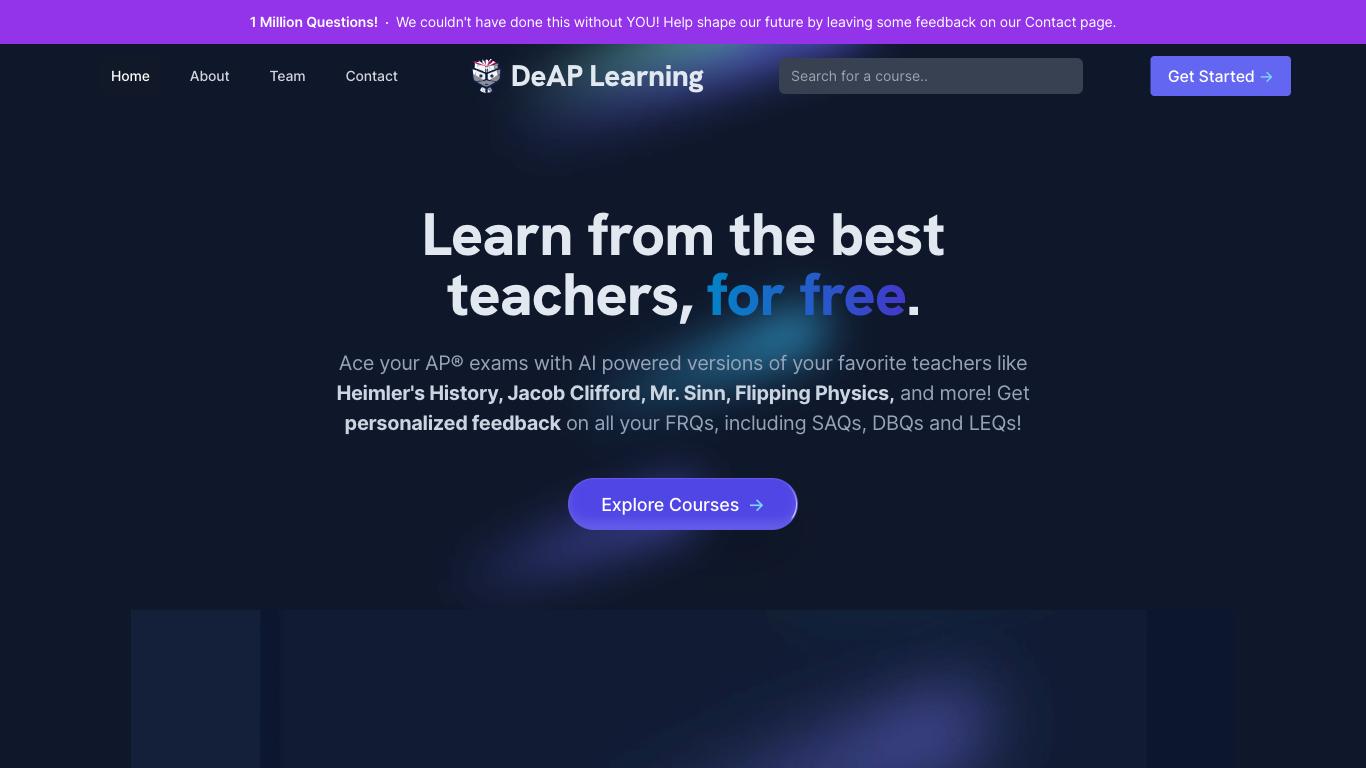 DeAP Learning Labs - Trending AI tool for Learning and best alternatives
