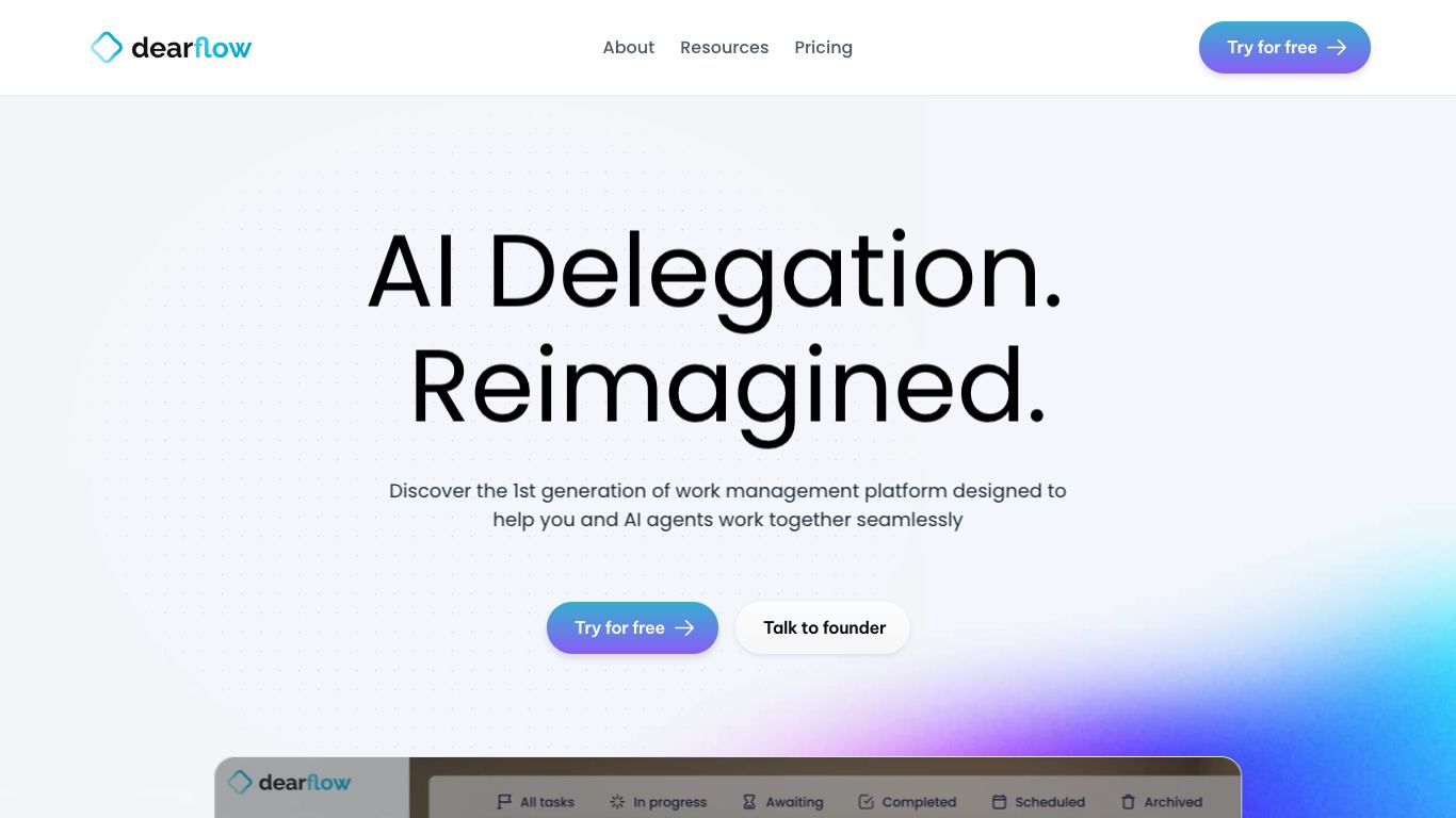 DearFlow - Trending AI tool for Workflow automation and best alternatives