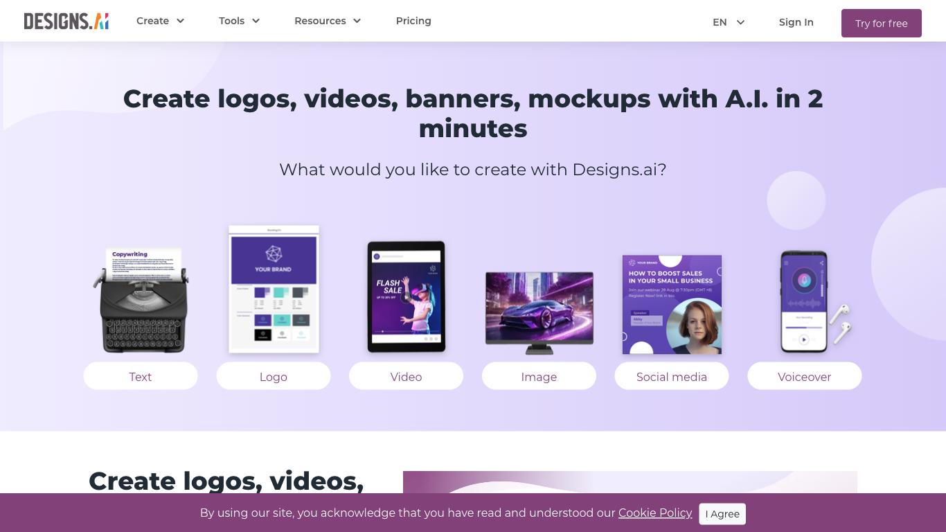 Designs AI - Trending AI tool for Content generation and best alternatives