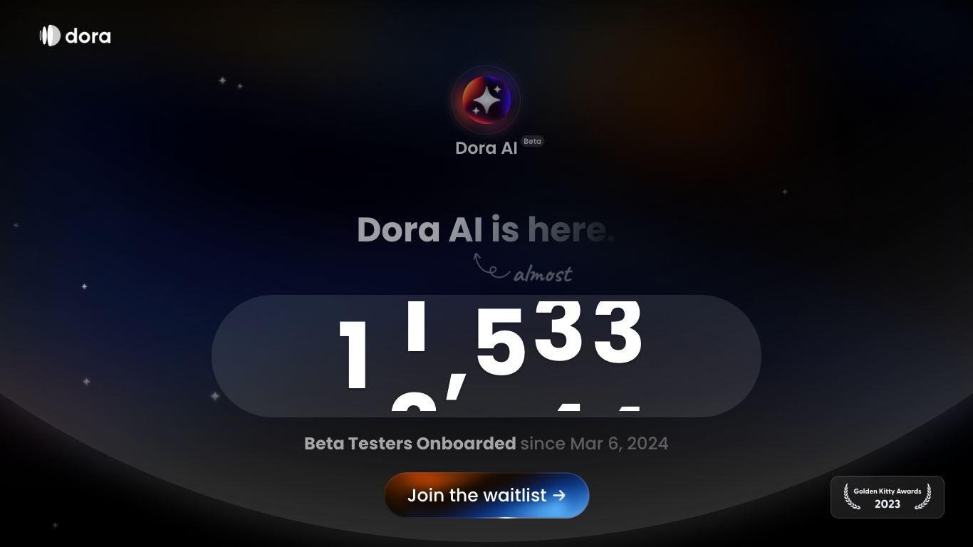 Dora AI - Trending AI tool for Website building and best alternatives
