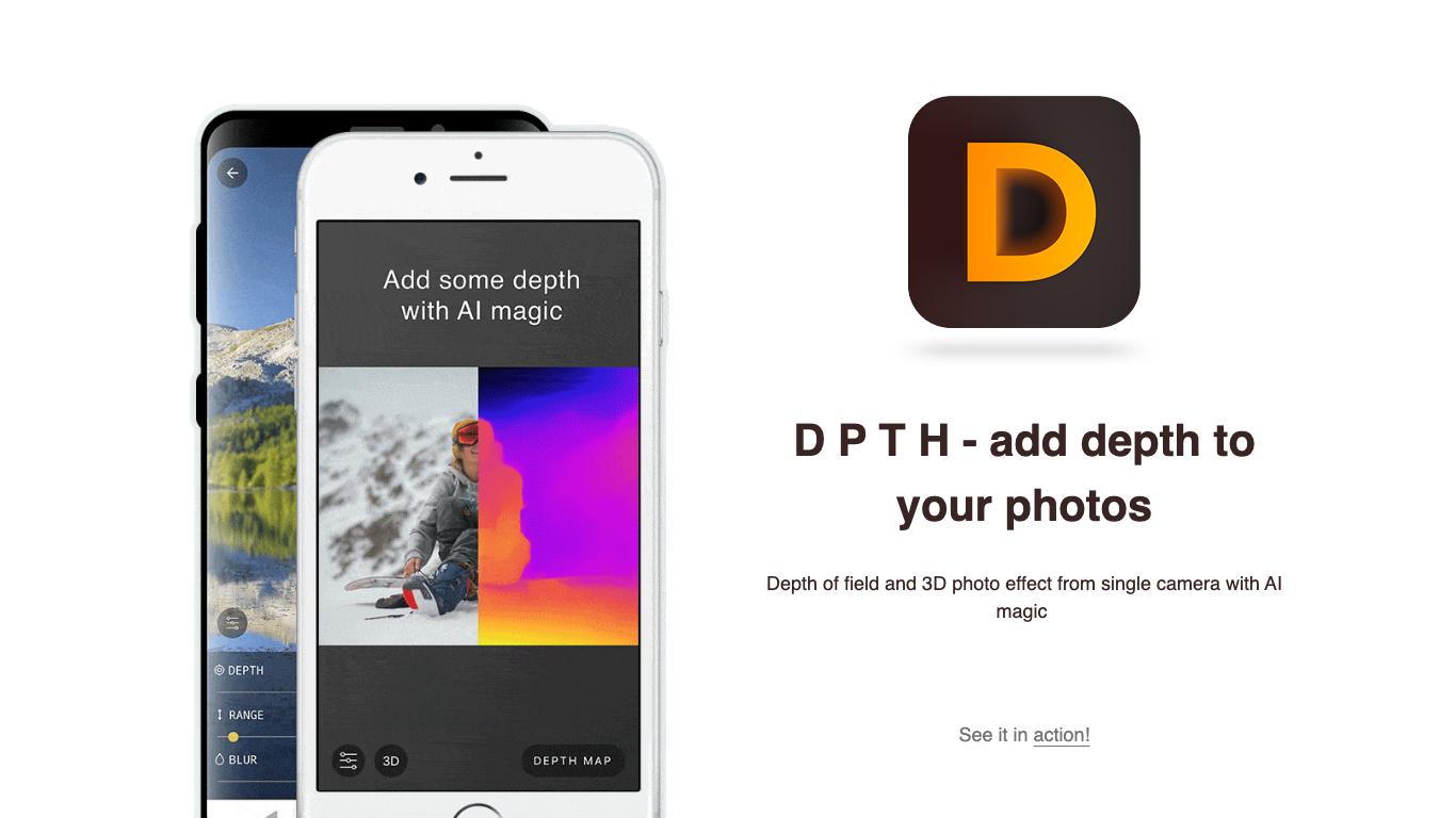 Depth - Trending AI tool for Image editing and best alternatives