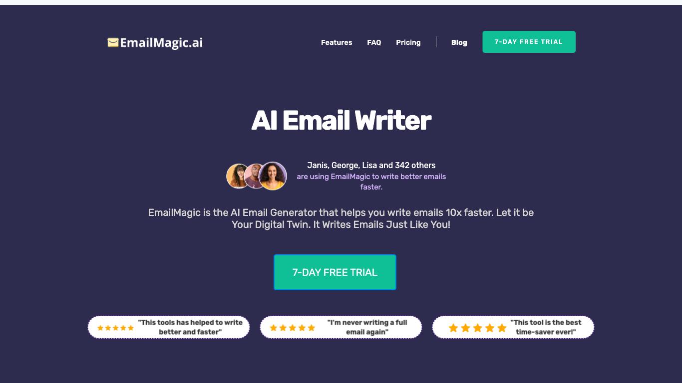Emailmagic - Trending AI tool for Email writing and best alternatives