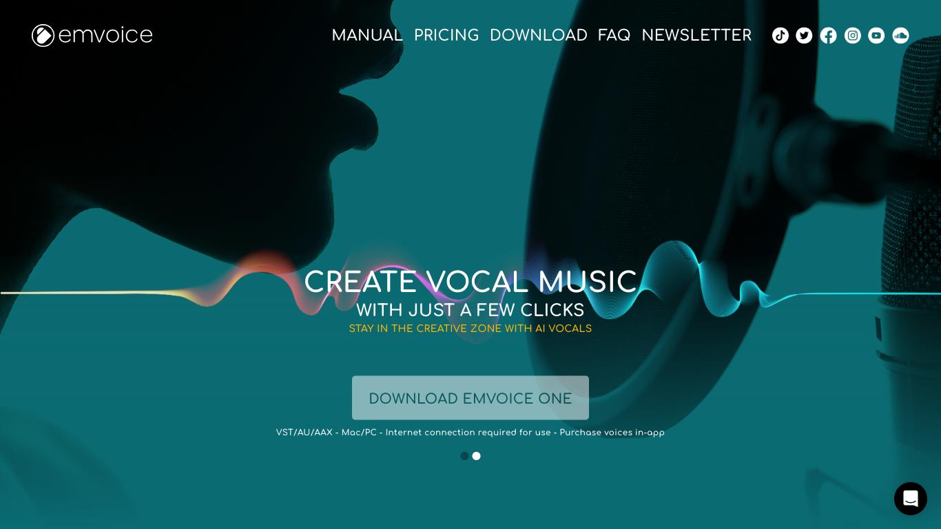 Emvoice - Trending AI tool for Music creation and best alternatives