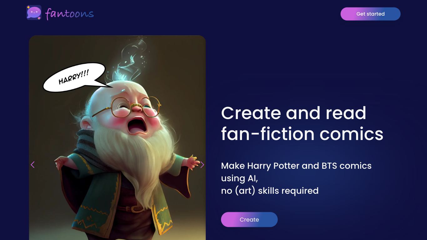 Fantoons - Trending AI tool for Story writing and best alternatives