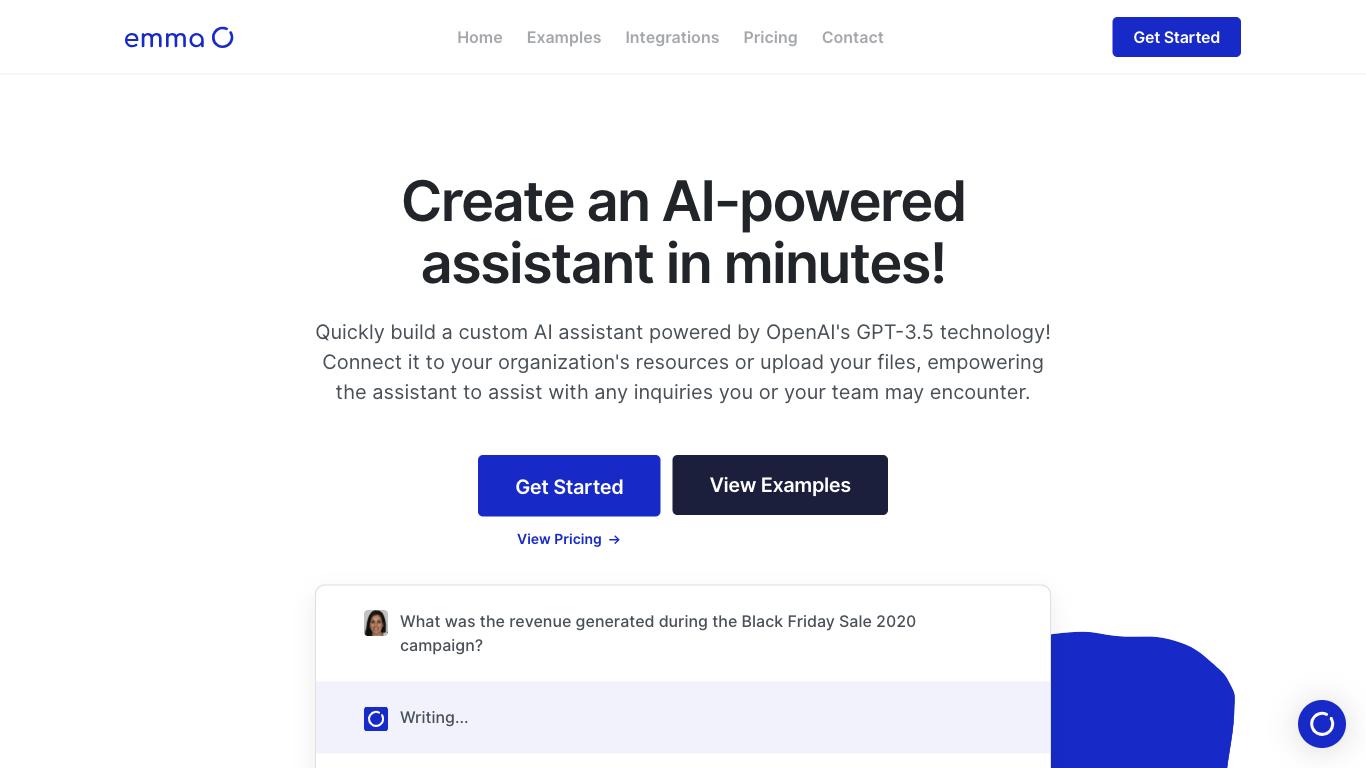 Emma AI - Trending AI tool for Chatbots and best alternatives
