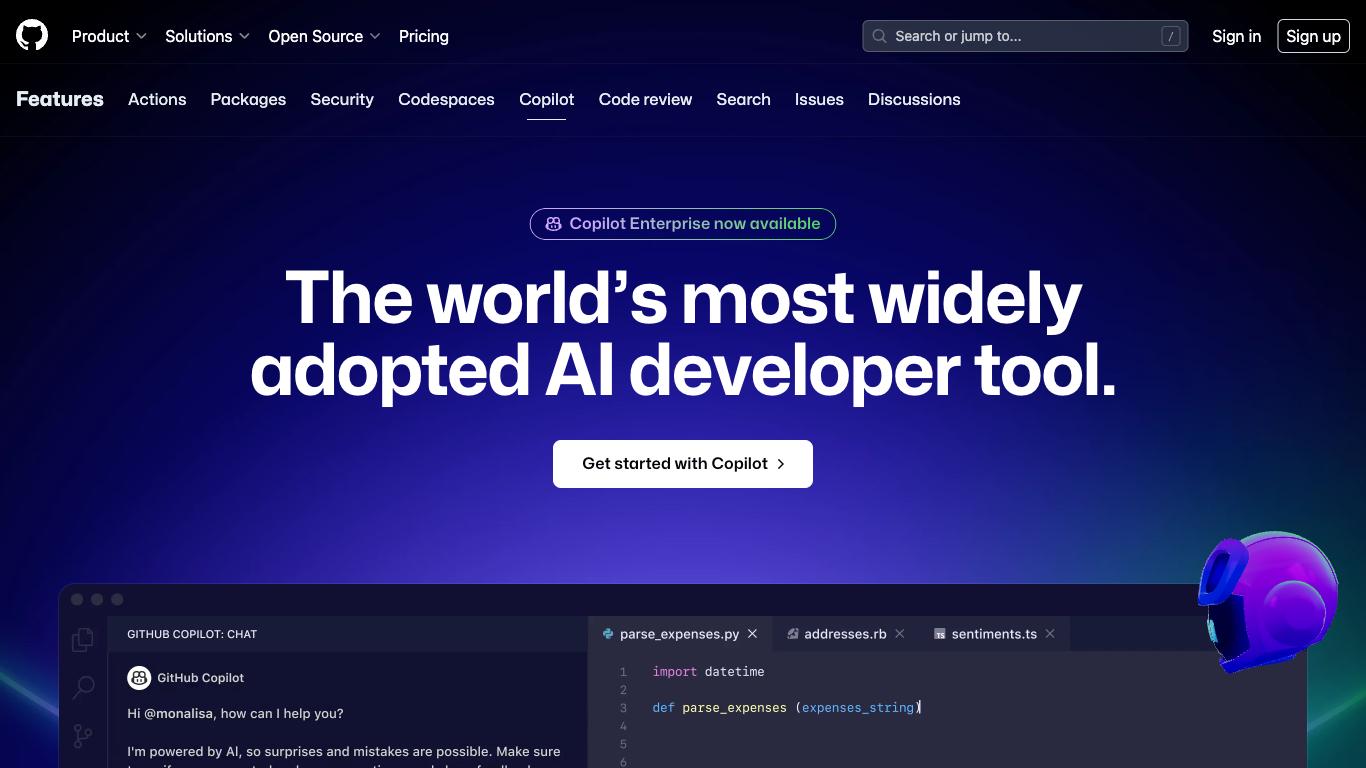 Github Copilot - Trending AI tool for Coding and best alternatives