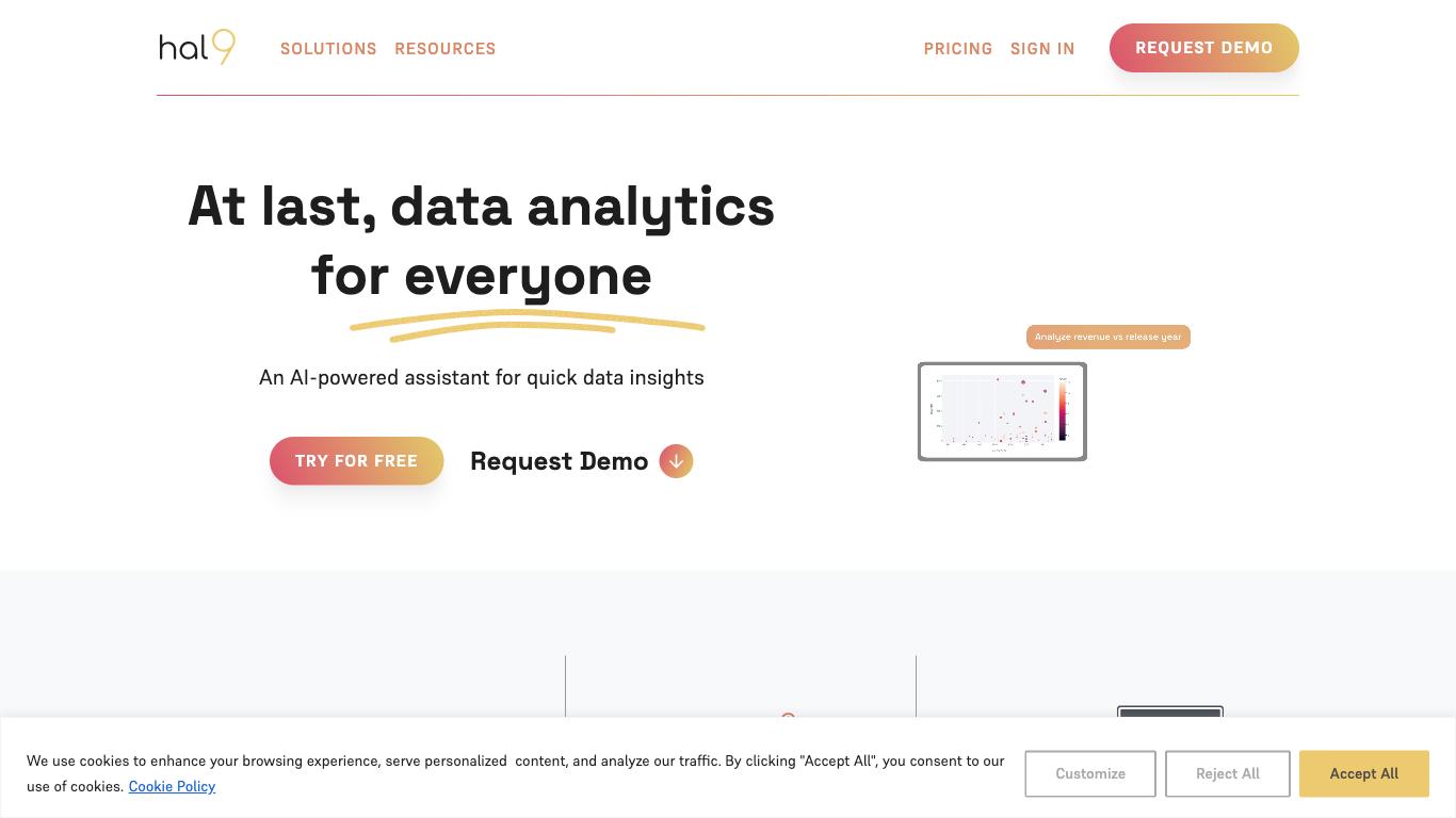 Hal9 - Trending AI tool for Data analytics and best alternatives