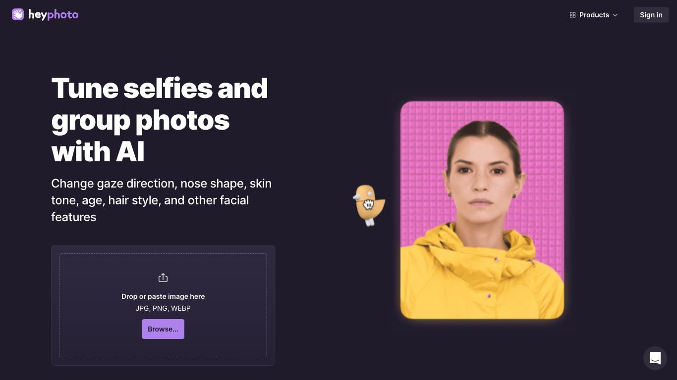 HeyPhoto - Trending AI tool for Image editing and best alternatives