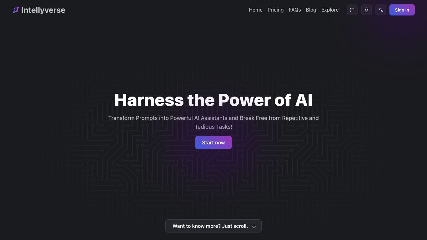 Intellyverse - Trending AI tool for Task automation and best alternatives