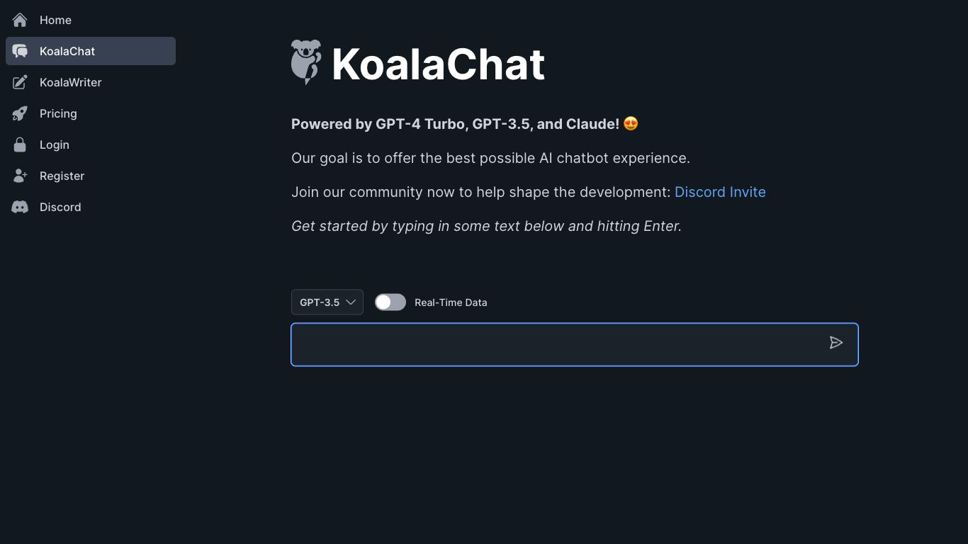 KoalaChat - Trending AI tool for ChatGPT and best alternatives