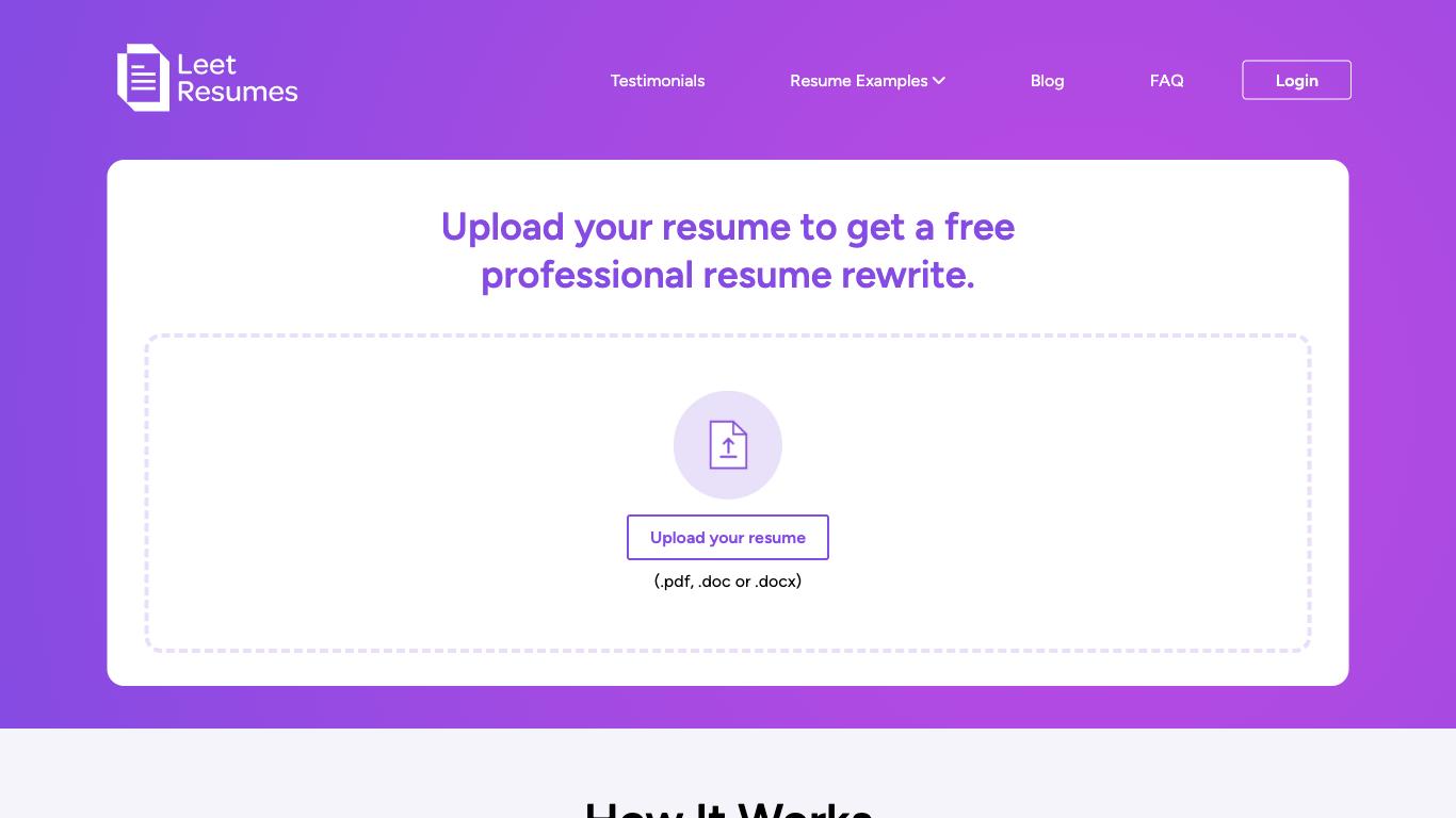 Leet resumes - Trending AI tool for Resumes and best alternatives