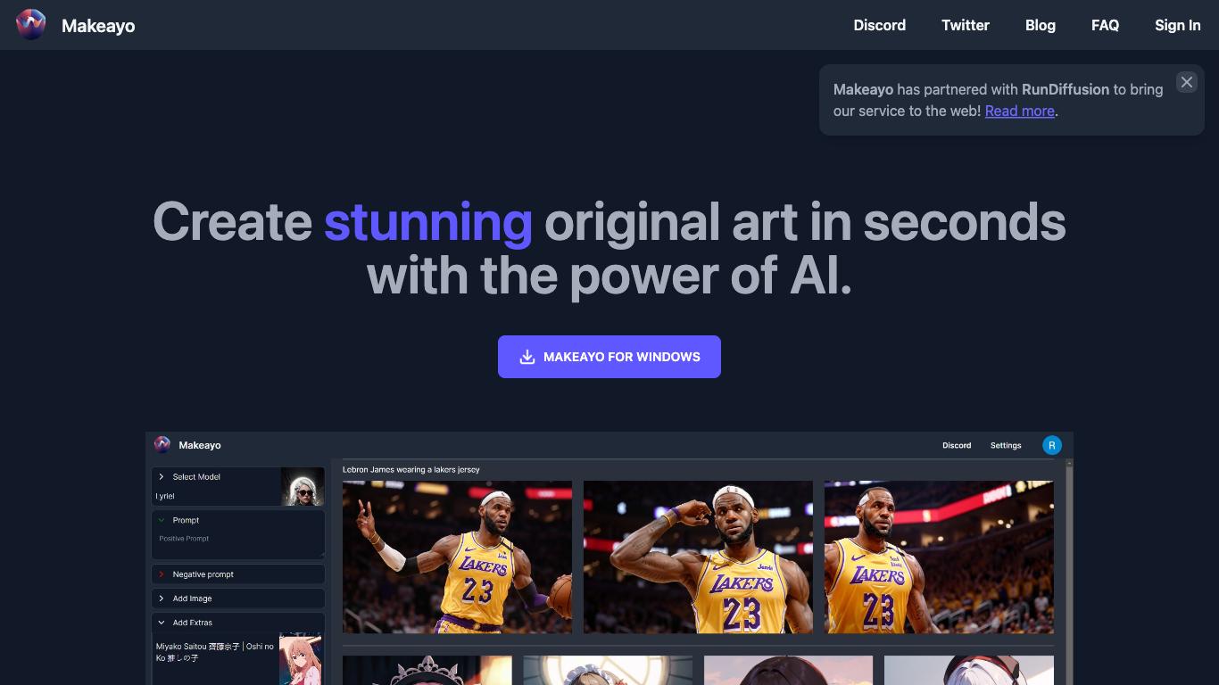 Makeayo - Trending AI tool for Image generation and best alternatives