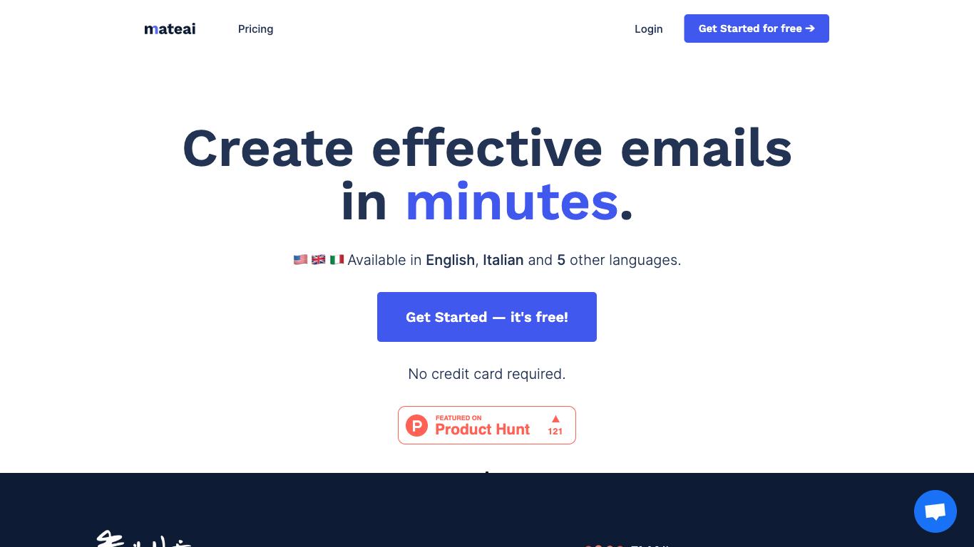 MateAI - Trending AI tool for Email writing and best alternatives