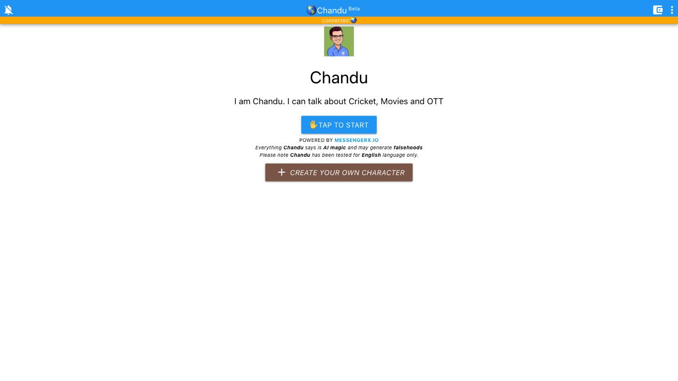 Chandu - Trending AI tool for Conversations and best alternatives
