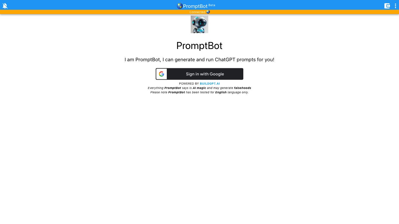 PromptBot - Trending AI tool for Prompts and best alternatives