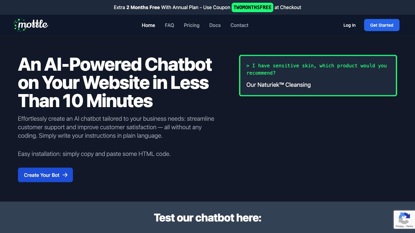 Mottle Bot - Trending AI tool for Chatbots and best alternatives