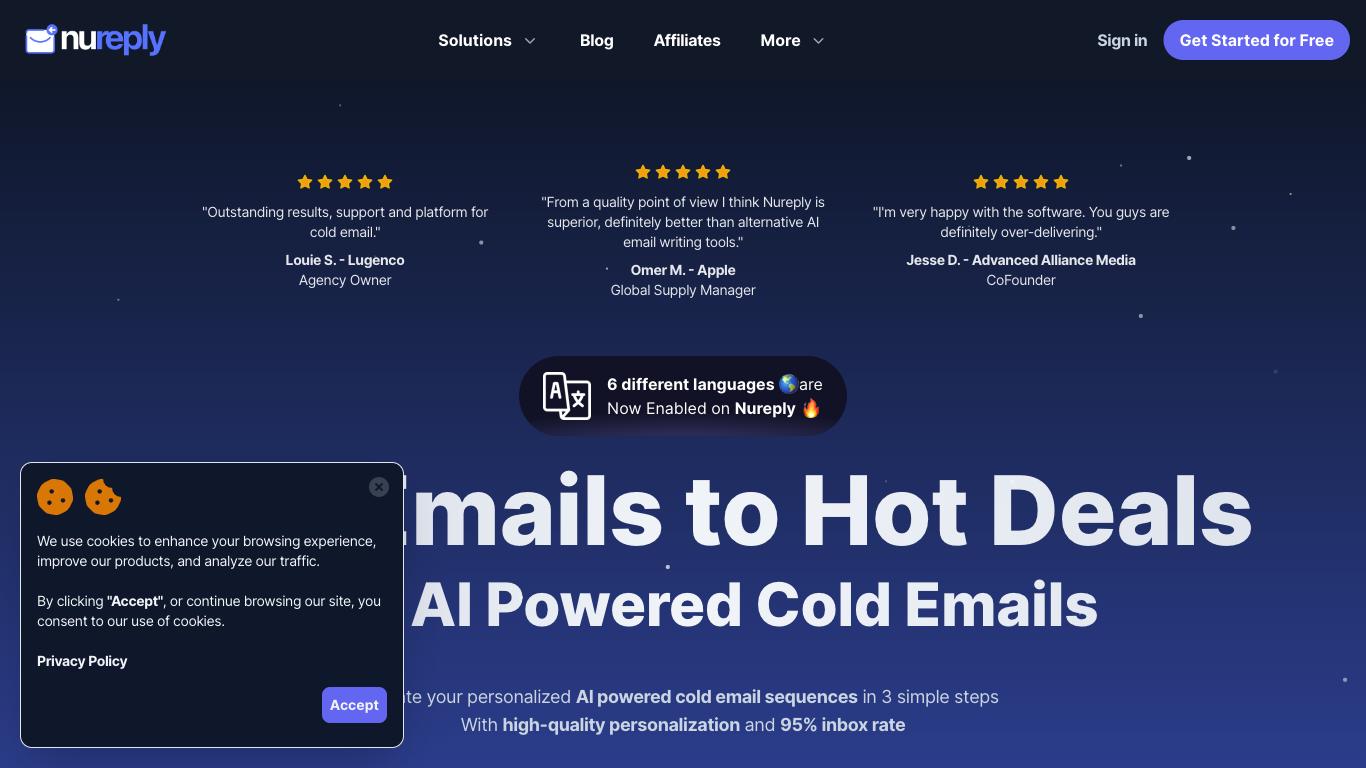 Nureply - Trending AI tool for Email writing and best alternatives
