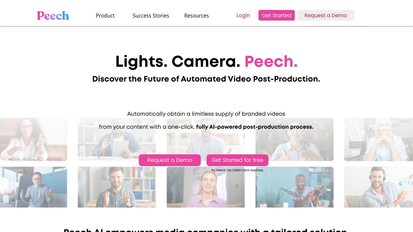 PEECH - Trending AI tool for Video editing and best alternatives