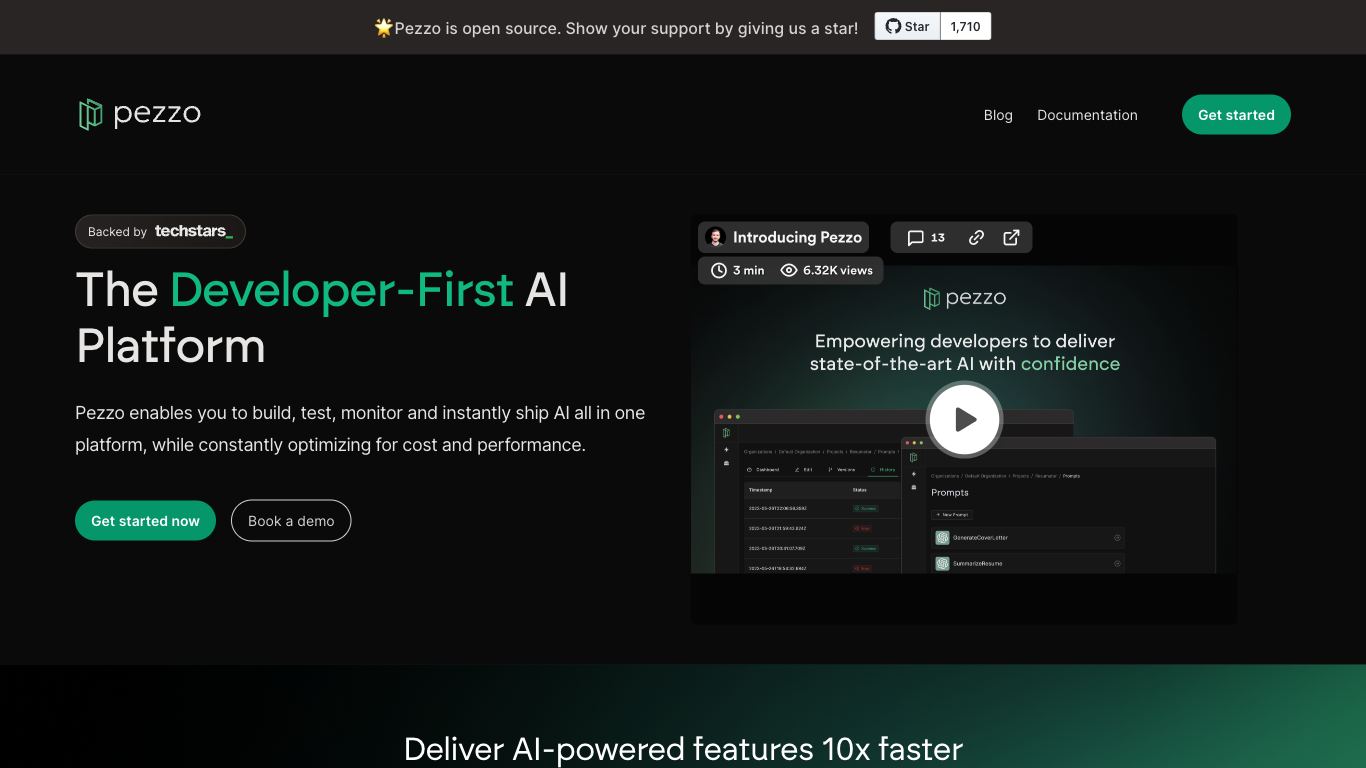 Pezzo AI - Trending AI tool for Task automation and best alternatives
