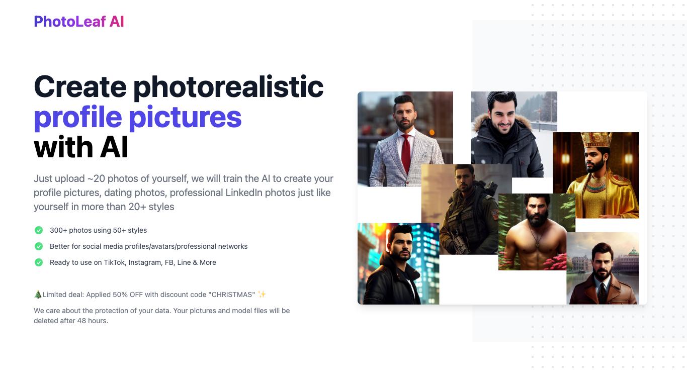 PhotoLeaf - Trending AI tool for Avatars and best alternatives