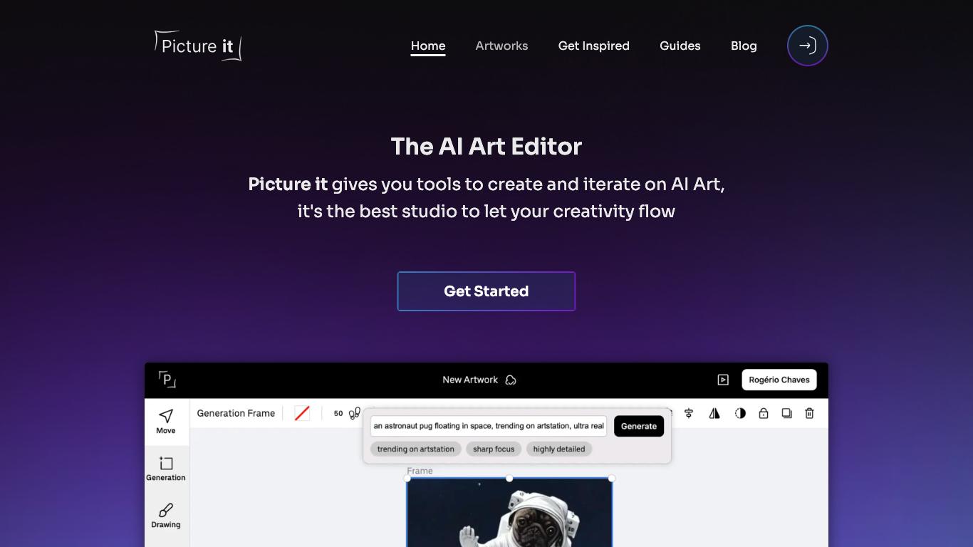 Pictureit - Trending AI tool for Image generation and best alternatives