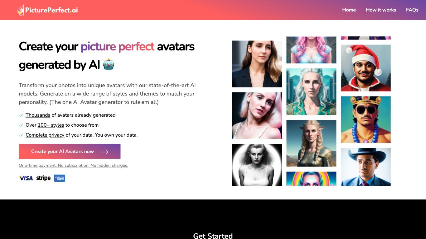 Pictureperfect - Trending AI tool for Avatars and best alternatives