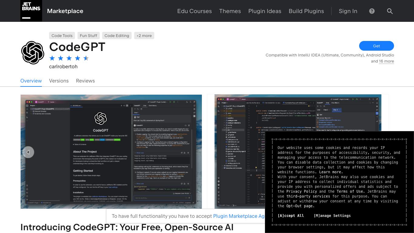 CodeGPT - Trending AI tool for Coding and best alternatives