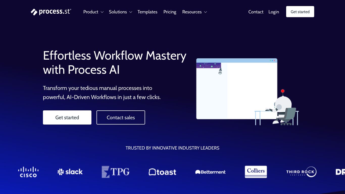 Process.st - Trending AI tool for Workflow automation and best alternatives