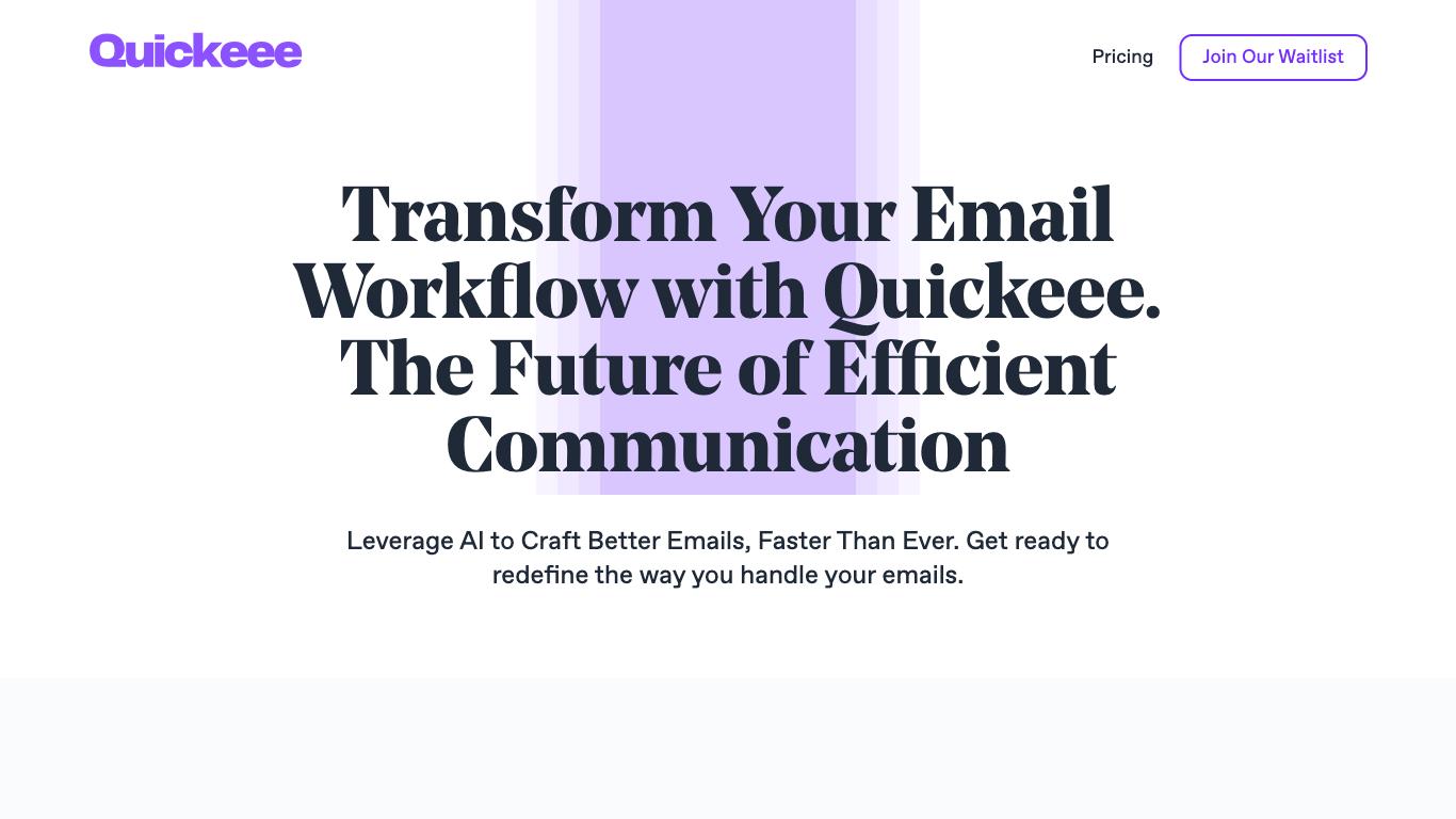 Quickeee - Trending AI tool for Email writing and best alternatives