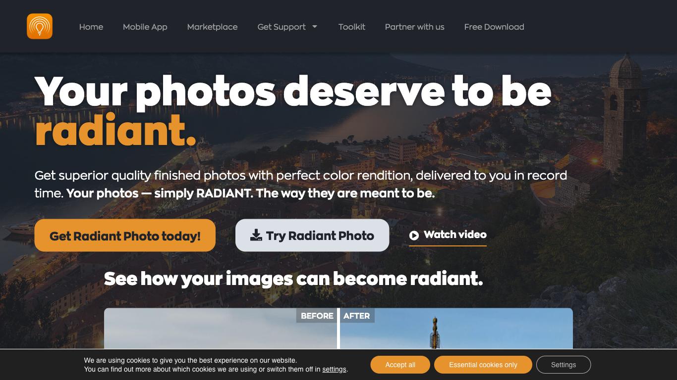 Radiant Imaging Labs - Trending AI tool for Image editing and best alternatives