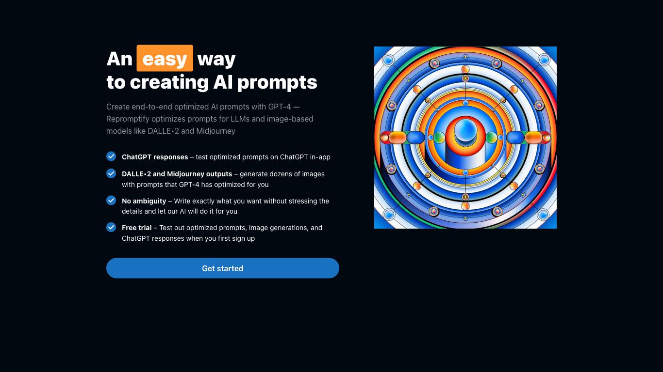Repromptify - Trending AI tool for Prompts and best alternatives