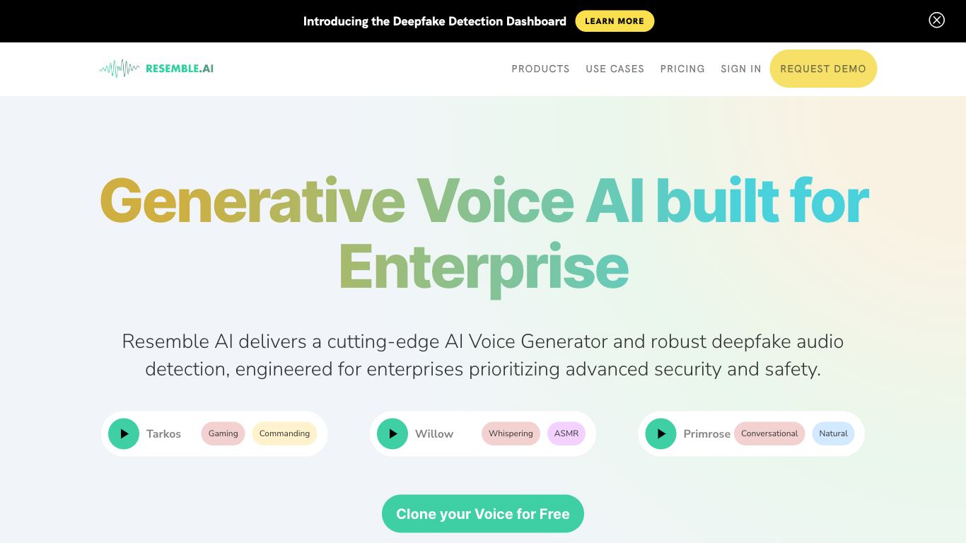 Resemble.ai - Trending AI tool for Text to speech and best alternatives