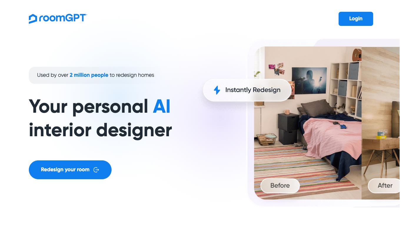 RoomGPT - Trending AI tool for Interior design and best alternatives
